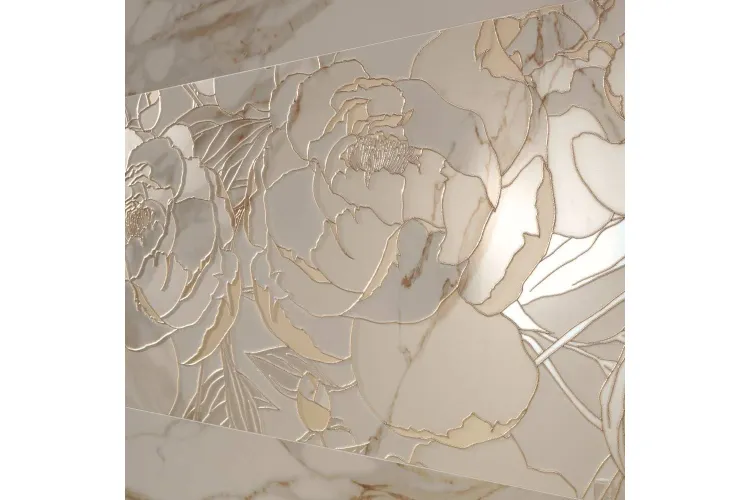 ROMA GOLD ROSE CALACATTA ORO INSERTO MIX 2 RT 100х120 декор-панно (плитка настінна) fQNB image 5