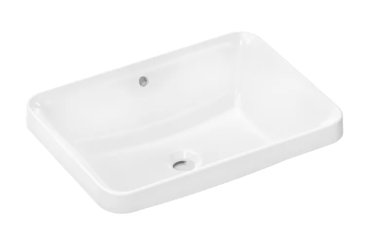 Умивальник Xuniva Q SmartClean врізний на стільницю, 550х400 мм, White (61066450) image 1