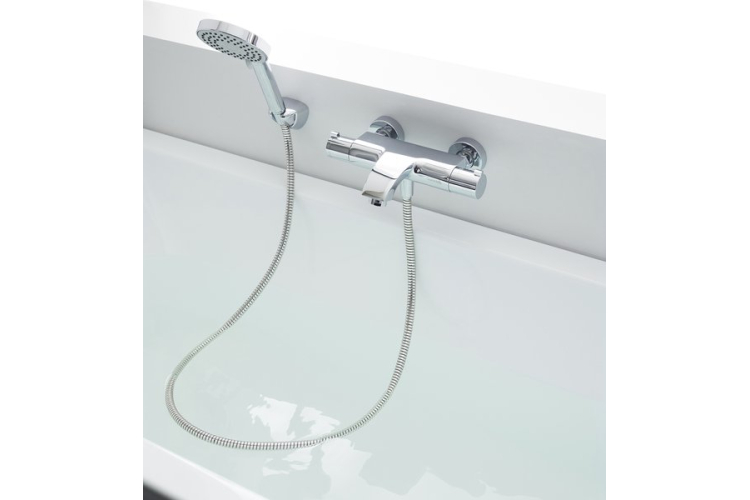 Змішувач термостатичний для ванни настінний 150 мм  TE 082.00/150  X070046 зображення 2