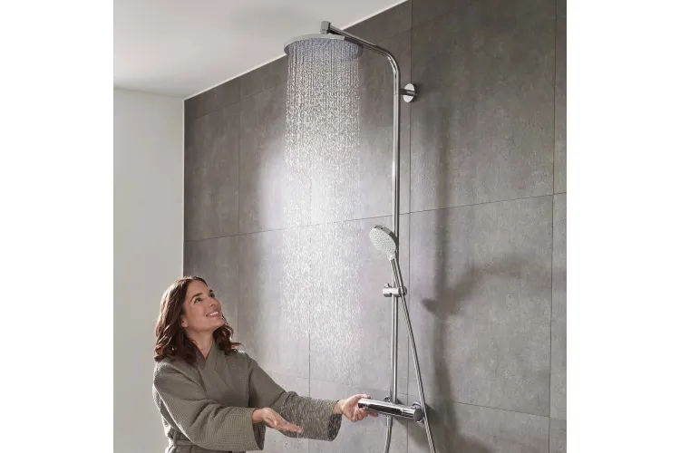 Душова система Crometta S Showerpipe 240 1jet з термостатом (27267000) зображення 3