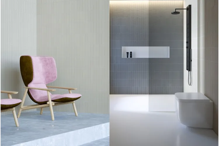 SOIL WHITE MATE 5х20 (плитка настінна) зображення 3