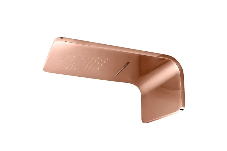 LOUNGE, Верхній душ з функціями: дощ + каскад, підключення 1/2", , copper (100181041) зображення 1