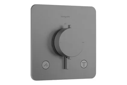 Термостат прихованого монтажу Ecostat Comfort Q на 1 функцію, Brushed Bronze (33712140)