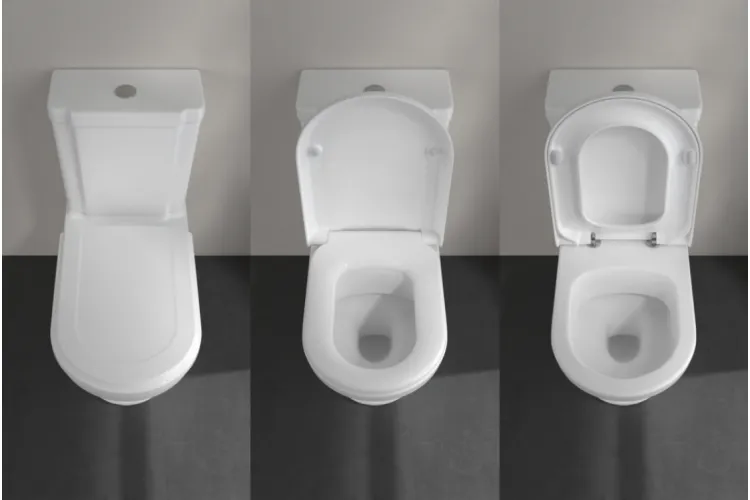 HOMMAGE Унітаз-компакт з сидінням (772111R1+666210R1+8809S1R1)  image 3