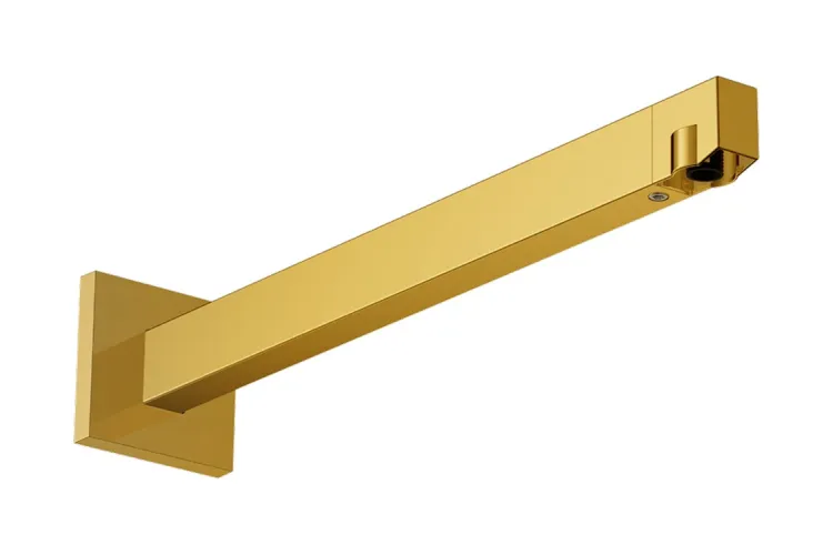 Кронштейн для верхнього душу E 390 мм Polished Gold Optic (24337990) зображення 1