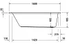 D-NEO Ванна 160x70 см акрилова (700472000000000) image 3