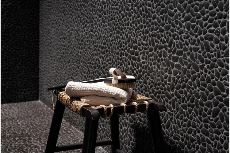 G116 BOULDER NEGRO MARQUINA 30.5х30.5 (мозаїка) зображення 4