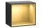 FINION Модуль 418x356x270 колір Black Matt, поличка Gold Matt + 3 LED підсвітки (G580HFPD)