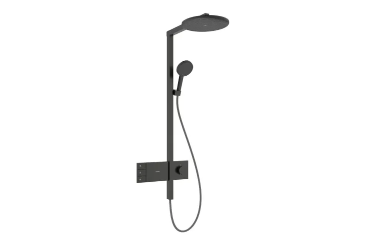 Душова система Raindance Alive S 300 2jet EcoSmart з ShowerSelect Comfort Brushed Black Chrome (24596340) зображення 1