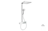 Душ. сист. Raindance E 300 1jet Showerpipe 350 ST з термост., EcoSmart, 9 л/хв, Matt White (27362700)