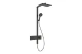 Душова система Raindance Alive Q 340/210 1jet ShowerSelect Comfort, Brushed Black Chrome (24580340)