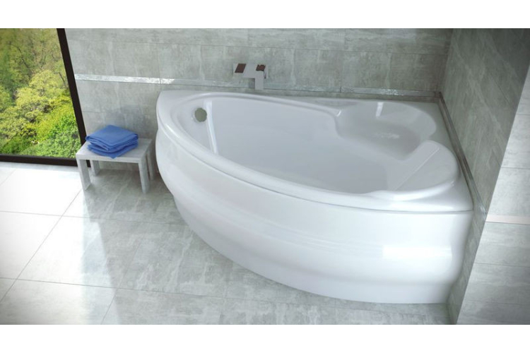 Ванна акрилова WENUS FINEZJA MAXI 170х110 Права (соло) без ніг і обудови зображення 1