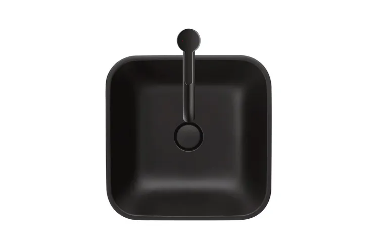 HAPPY D.2  Умивальник на стільницю 40х40 см  (2359401300) Anthracite matt зображення 2