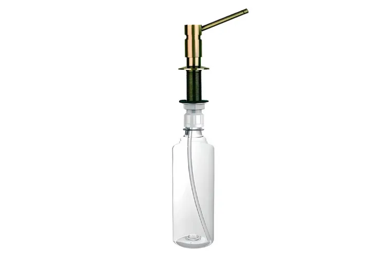 Дозатор миючих засобів врізний SOAP-MТ102-AB антична бронза image 1