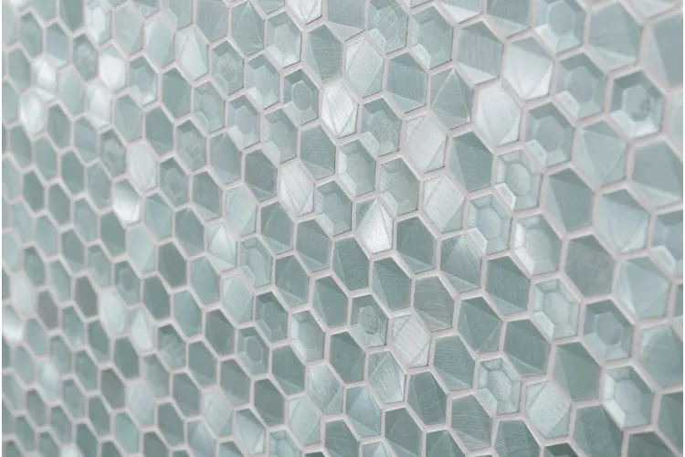 G150 GRAVITY ALUMINIUM SIDES AQUAMARINE 27,7x29,2 (мозаїка) зображення 2