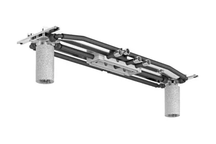 Прихована частина для монтажу верхнього душу ShowerHeaven 1200/300 4Jet з модулем світла (12922180)