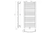 Рушникосушка INOX Фенікс 1170х530/500 сатин зображення 2