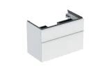 Тумба під умивальник ICON 90 см, 2 шухляди, білий матовий (502.305.01.3)