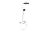 Душова система Rainfinity Showerpipe 360 1jet з термостатом ShowerTablet 350, Matt White (26853700)