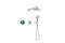 Душовий комплект Raindance S 240 1jet ShowerSelect S  6 в1 (27951000) Chrome