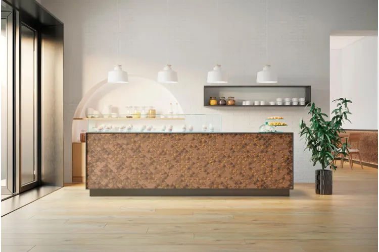 G143 DROP COPPER BRUSHED 29.6x29.5 (мозаїка) image 3