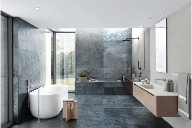 SG.NORDIC SLATE BLUE 60x120 (плитка для підлоги і стін) зображення 2