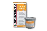 Schonox 2K DS RAPID 2К супереластична полімер-цементна гідроізоляція, внутр/зовн (DE) 12.5 кг+5 кг