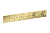 Термостат прихованого монтажу RainSelect на 5 клавіш, Polished Gold Optic (15384990) image 1