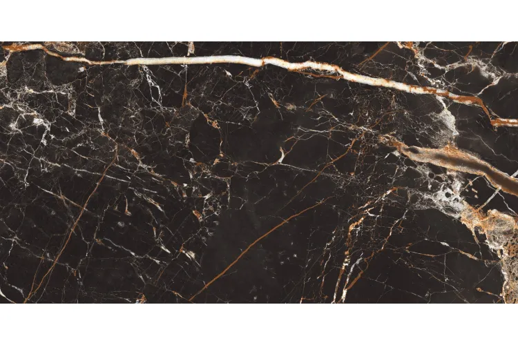GOLDEN MARQUINA GRANDE HIGH GLOSSY DARK L 60х120 (плитка для підлоги і стін) image 6
