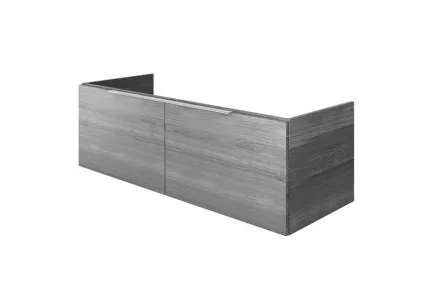 MARNE, Підвісний модуль 120 см на 2 тумбочки з доводчиком, ash cherry (100343948)