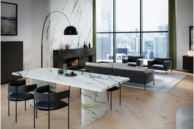 G1054 CALACATTA GREEN POLISHED 04 6 MM 160х320 (плитка настінна) image 2