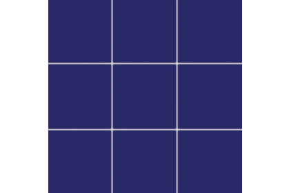 COLOR TWO темно-синя GAA0K555 30х30 (9.8х9.8) гладка плитка для басейну на сітці