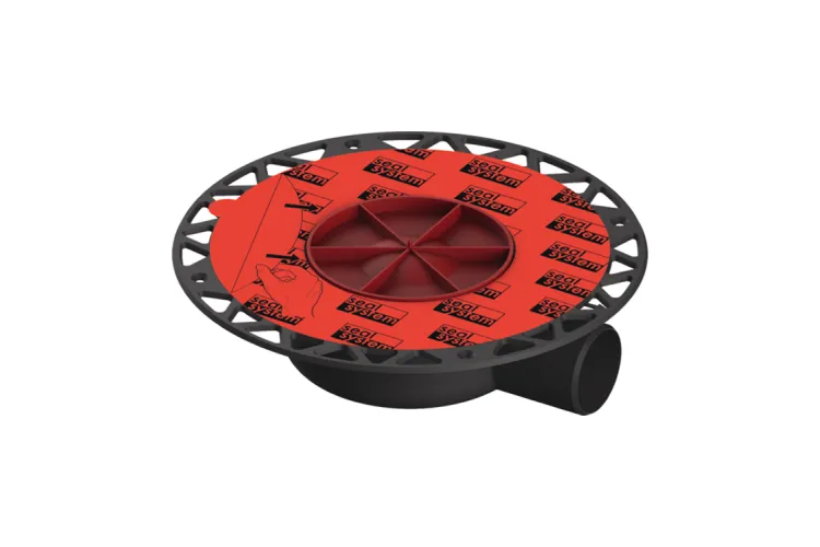 Корпус трапа TECEdrainpoint S DN50, низький для терас та балконів (3601401) зображення 1