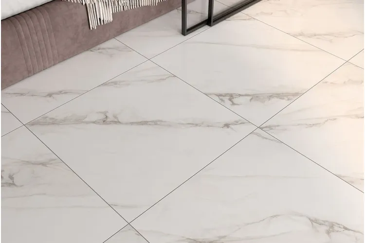 RIVIERA WHITE SATIN RECT 59.8х59.8 (плитка для підлоги і стін) зображення 4