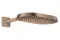 Верхній душ Axor ShowerSphere 370х220 1jet EcoSmart з кронштейном, Brushed Red Gold (39749310)