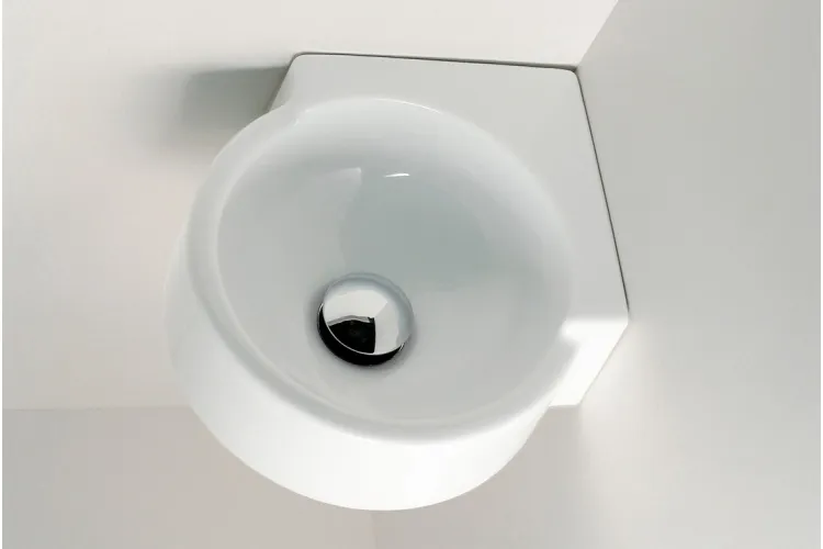 MINI TWIN 30 Підвісний кутовий умивальник D28,5 Bianco (5060) зображення 2