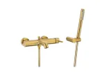 Змішувач для ванни з душ. комплектом MOZA gold 5034-520-31
