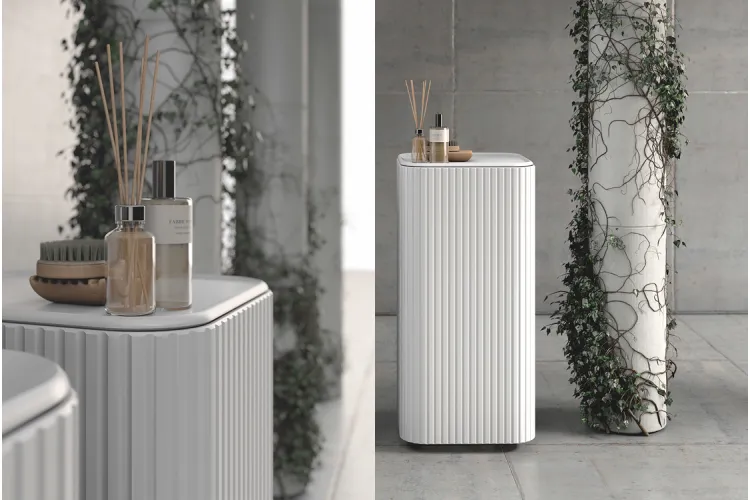 Стільниця ETERNA 41 см, біла зображення 3