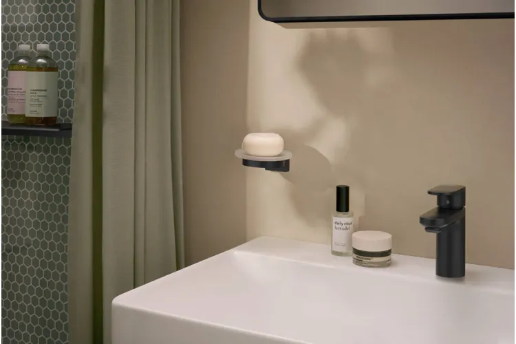 AddStoris S Мильниця підвісна, Matt Black/скло (41766670) image 2