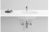 O.NOVO Умивальник для установки під стільницю овальний 60х35 см White Alpin CeramicPlus (416260R1) зображення 3