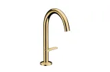 Змішувач AXOR One Select 170 для умивальника з д/к push-open, Polished Brass (48020930)