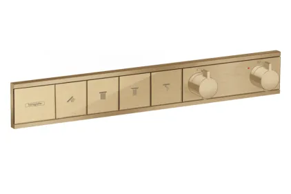 Термостат прихованого монтажу RainSelect на 4 клавіші Brushed bronze (15382140)
