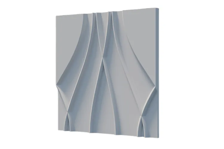 Гіпсова стінова панель 50х50 см CLASSIC 01 зображення 1