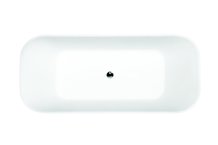 Ванна ASSOS ретро 160х70 з сифоном клік-клак зображення 3