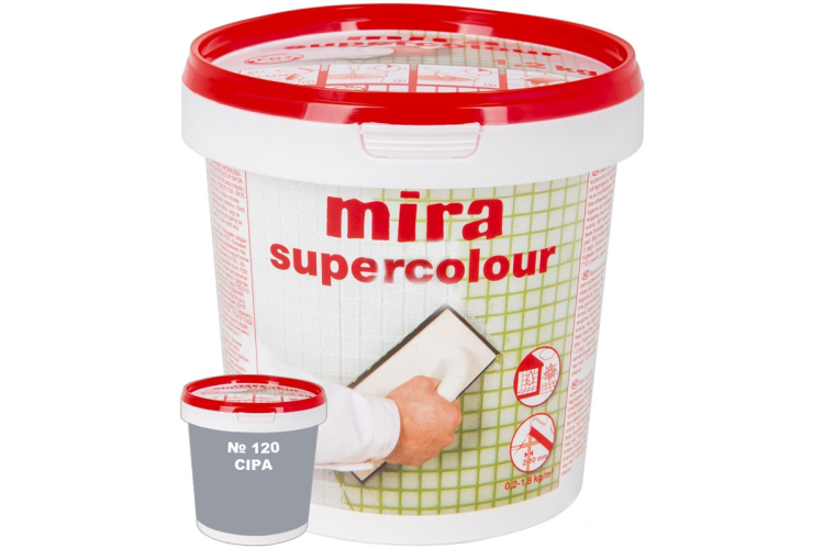 Затирка для швів mira supercolour №120 (2 кг)  image 1