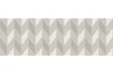 DECOR STRIPE R90 GREY 30x90 декор (плитка настінна)