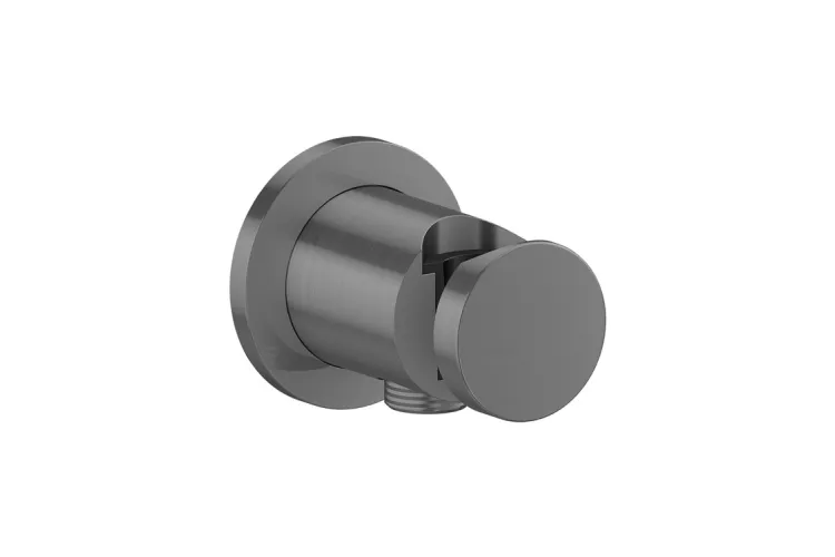 Шлангове під'єднання Fixfit Porter Axor One S з тримачем, Brushed Black Chrome 48780340 зображення 1