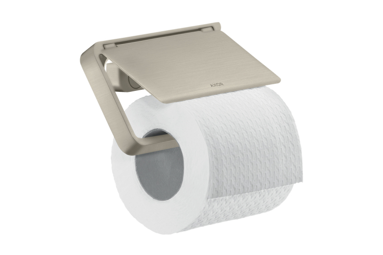 Тримач туалетного паперу настінний Axor Universal, Brushed Nickel 42836820 зображення 1
