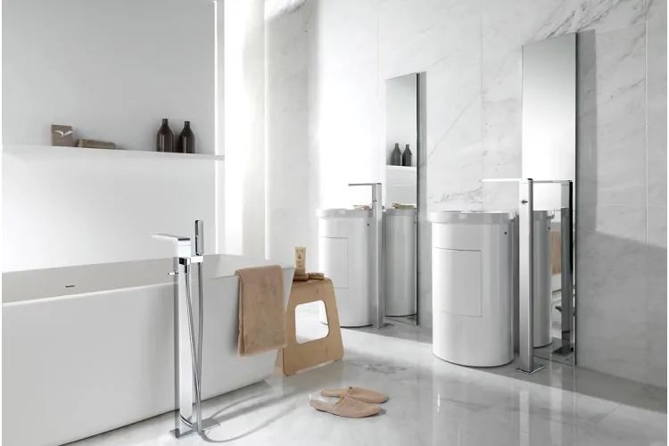 LOUNGE, Змішувач для ванни підлоговий, chrome (100063518) image 3