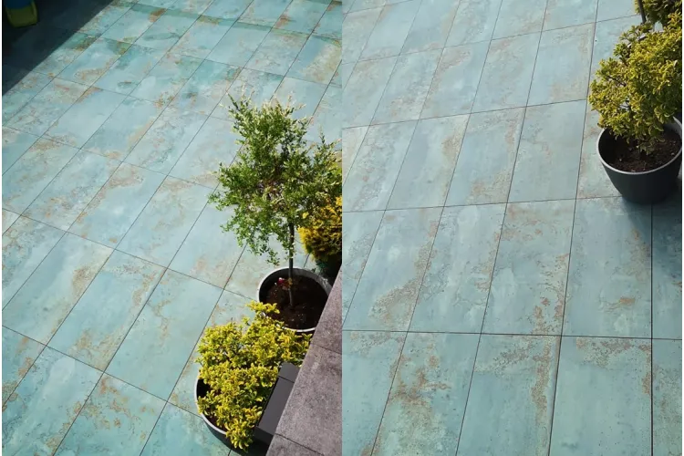 G-9234 ZINC GREEN SOLID 20MM 49.75x99.55 (плитка для підлоги) зображення 3